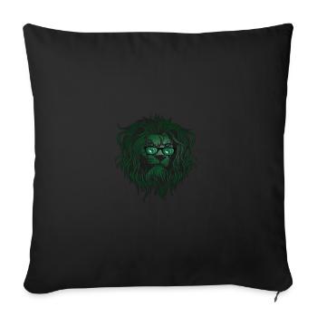 Union africaine - Housse de coussin décorative 45 x 45 cm - noir - Devant