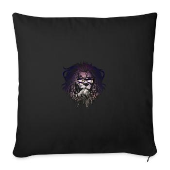 American Samoa - Sofa pillowcase 17,3'' x 17,3'' (45 x 45 cm) - black - Front
