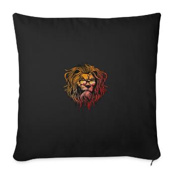 Bhutan - Sofa pillowcase 17,3'' x 17,3'' (45 x 45 cm) - black - Front