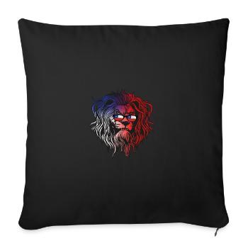 Chili - Housse de coussin décorative 45 x 45 cm - noir - Devant