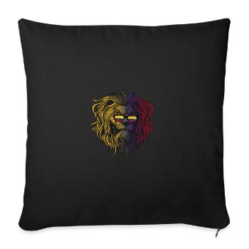 Colombie - Housse de coussin décorative 45 x 45 cm - noir - Devant