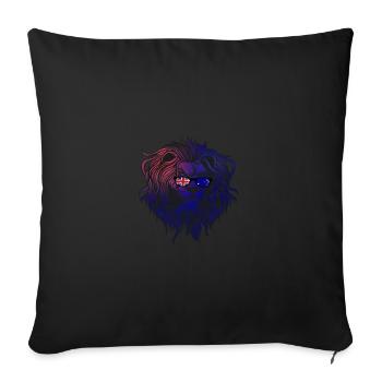 Îles Heard et McDonald - Housse de coussin décorative 45 x 45 cm - noir - Devant