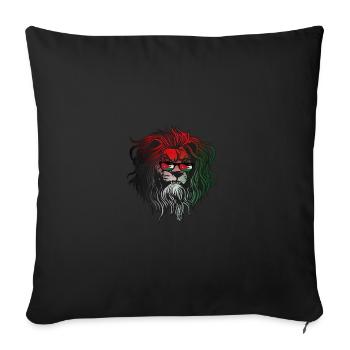 Jordanie - Housse de coussin décorative 45 x 45 cm - noir - Devant