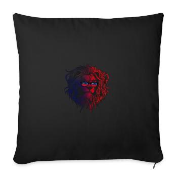 Liechtenstein - Housse de coussin décorative 45 x 45 cm - noir - Devant