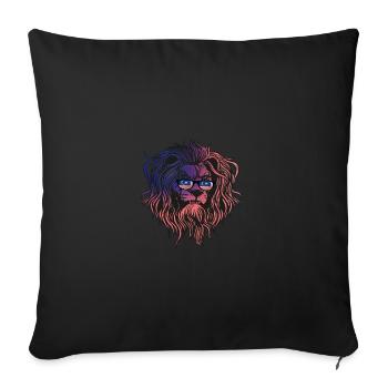 Malaysia - Sofa pillowcase 17,3'' x 17,3'' (45 x 45 cm) - black - Front