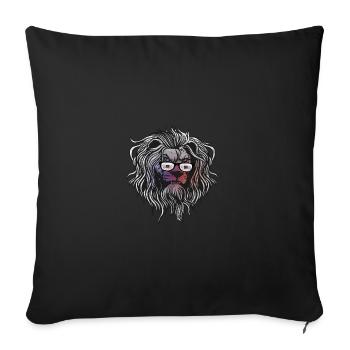 Mayotte - Sofa pillowcase 17,3'' x 17,3'' (45 x 45 cm) - black - Front