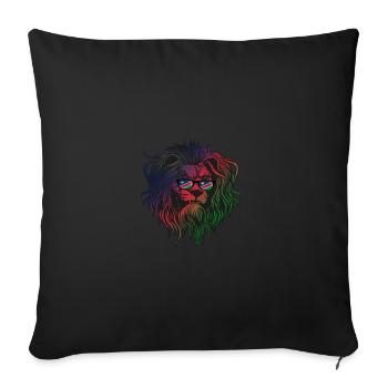 Namibia - Sofakissenbezug 45 x 45 cm - Schwarz - Vorne