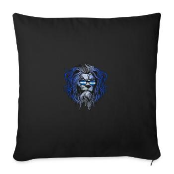 Nicaragua - Sofa pillowcase 17,3'' x 17,3'' (45 x 45 cm) - black - Front