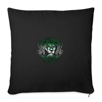 Nigéria - Housse de coussin décorative 45 x 45 cm - noir - Devant