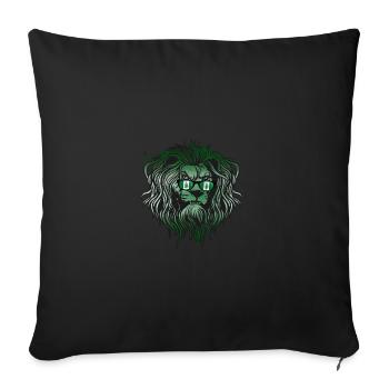 Norfolk Island - Sofa pillowcase 17,3'' x 17,3'' (45 x 45 cm) - black - Front