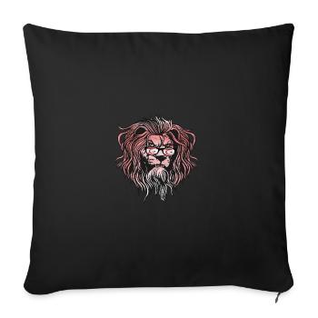 Chypre du Nord - Housse de coussin décorative 45 x 45 cm - noir - Devant
