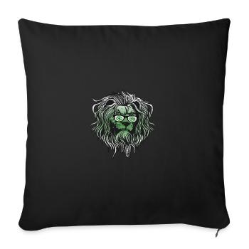 Padanie - Housse de coussin décorative 45 x 45 cm - noir - Devant