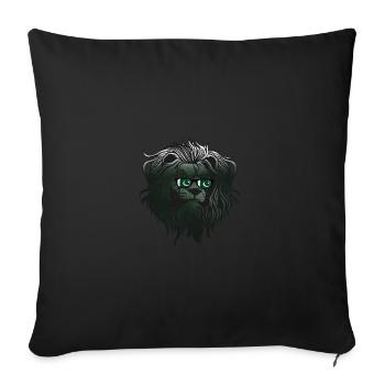 Pakistan - Housse de coussin décorative 45 x 45 cm - noir - Devant
