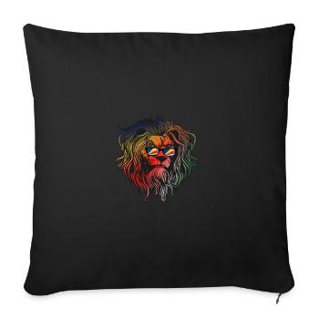 Seychelles - Housse de coussin décorative 45 x 45 cm - noir - Devant
