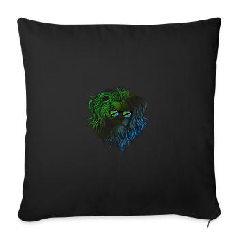 Tanzanie - Housse de coussin décorative 45 x 45 cm - noir - Devant