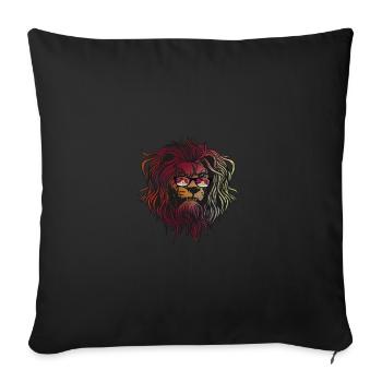 Tibet - Housse de coussin décorative 45 x 45 cm - noir - Devant
