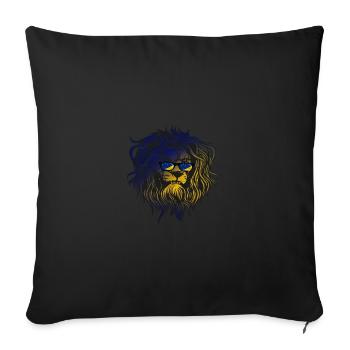 Tokelau - Sofa pillowcase 17,3'' x 17,3'' (45 x 45 cm) - black - Front