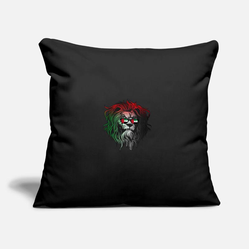 E.A.U Housse de coussin décorative 45 x 45 cm