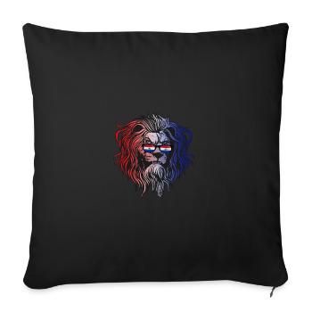 Paraguay - Housse de coussin décorative 45 x 45 cm - noir - Devant