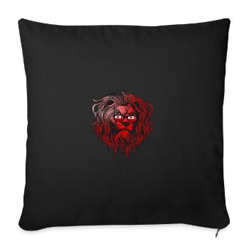 Tonga - Sofa pillowcase 17,3'' x 17,3'' (45 x 45 cm) - black - Front