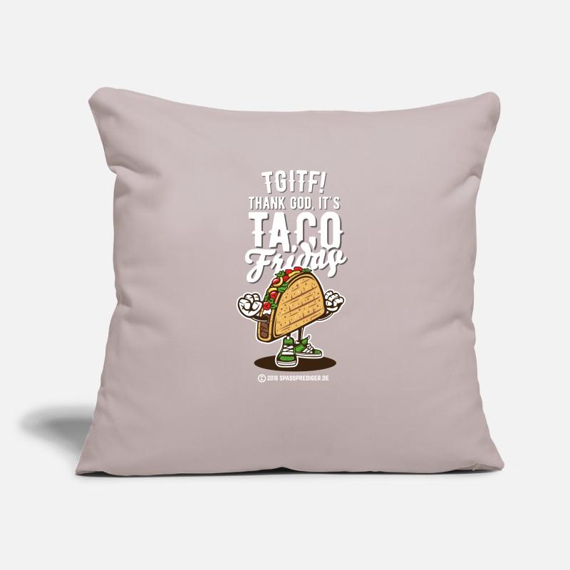 Taco Fredag Norge Spruch TGITF Sofakissenbezug 45 x 45 cm
