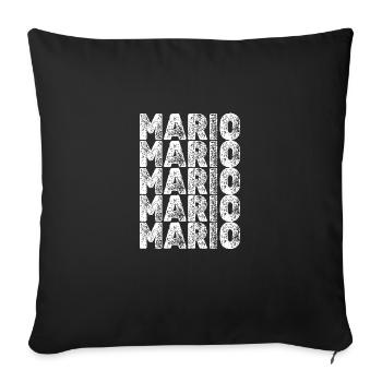 Held Mario - Sofakissenbezug 45 x 45 cm - Schwarz - Vorne