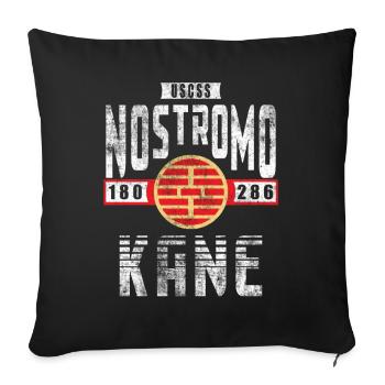 Alien Nostromo crew rank Kane - Sofa pillowcase 17,3'' x 17,3'' (45 x 45 cm) - black - Front