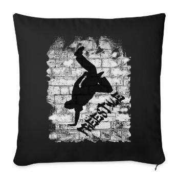 Freestyle - Sofa pillowcase 17,3'' x 17,3'' (45 x 45 cm) - black - Front