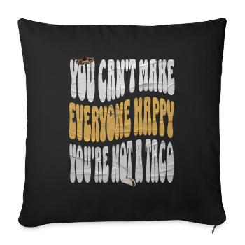 Taco - Sofa pillowcase 17,3'' x 17,3'' (45 x 45 cm) - black - Front