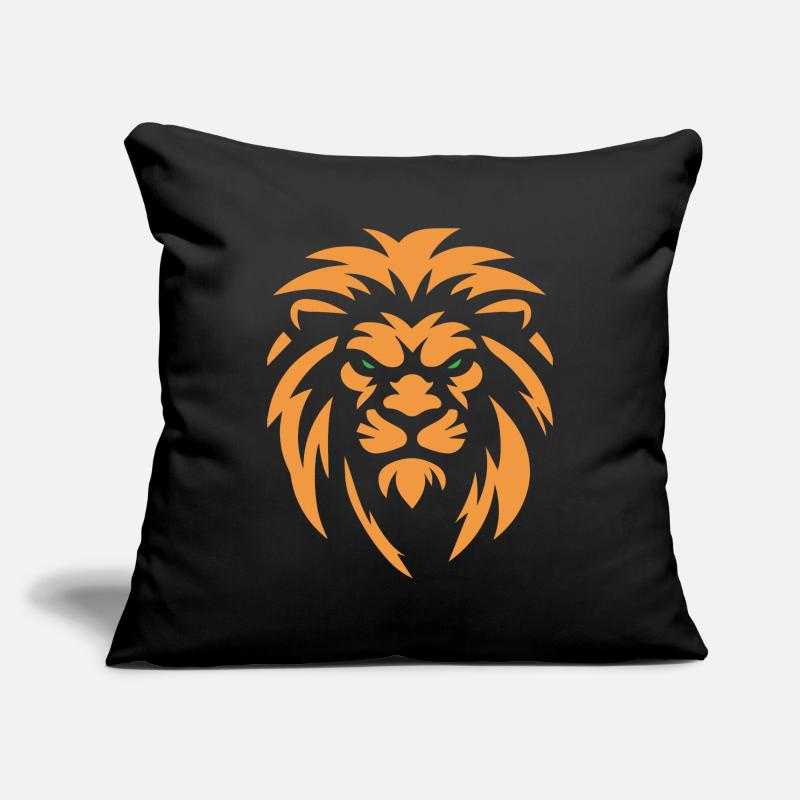 Angry Lion Sofa pillowcase 17,3'' x 17,3'' (45 x 45 cm)