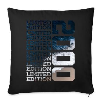 ÉDITION LIMITÉE 2000 26 ANS 26E ANNIVERSAIRE - Housse de coussin décorative 45 x 45 cm - noir - Devant