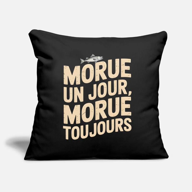 Once a cod, always a cod Sofa pillowcase 17,3'' x 17,3'' (45 x 45 cm)