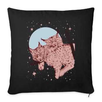 NOUS DANS UN AUTRE UNIVERS - Housse de coussin décorative 45 x 45 cm - noir - Devant