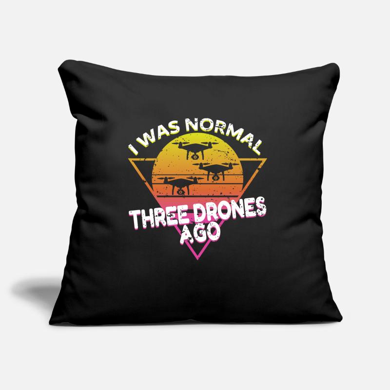 Drone Pilot Accessories Drone Pilot Drone Gift Sofa pillowcase 17,3'' x 17,3'' (45 x 45 cm)