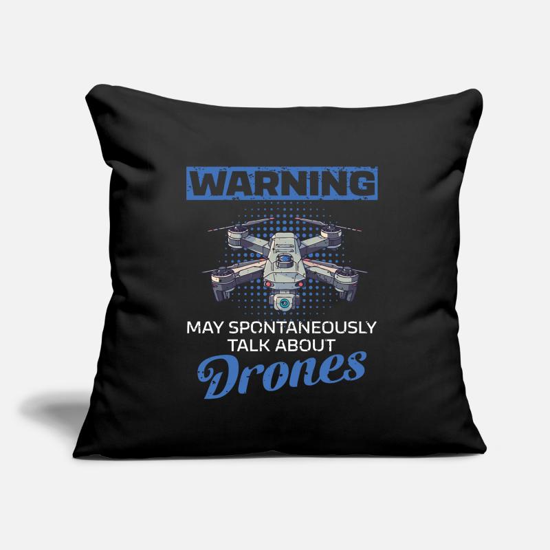 Drone Pilot Accessories Drone Pilot Drone Gift Sofa pillowcase 17,3'' x 17,3'' (45 x 45 cm)