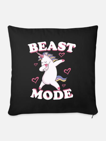 Biest Modus - Sofakissenbezug 45 x 45 cm - Schwarz
