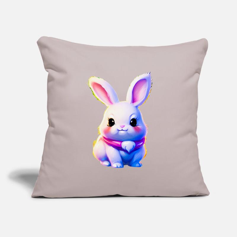 cute Easter Bunny - cute rabbit Sofa pillowcase 17,3'' x 17,3'' (45 x 45 cm)