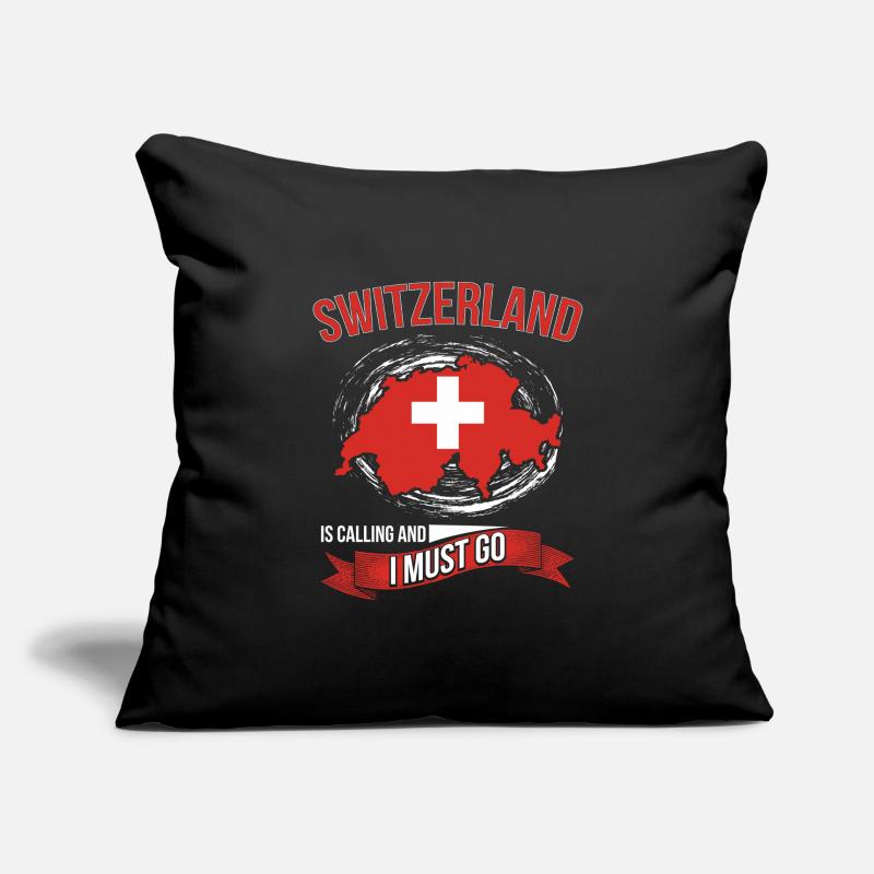 Die Schweiz Ruft Geschenkidee Sofakissenbezug 45 x 45 cm