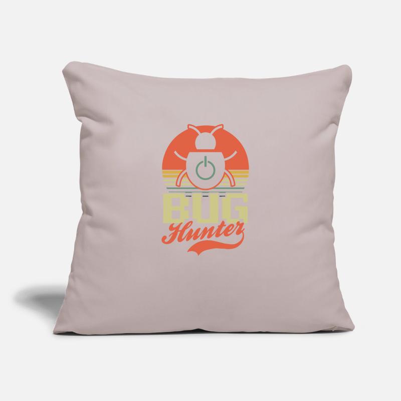 Computer Programming Bug Hunter Sofa pillowcase 17,3'' x 17,3'' (45 x 45 cm)