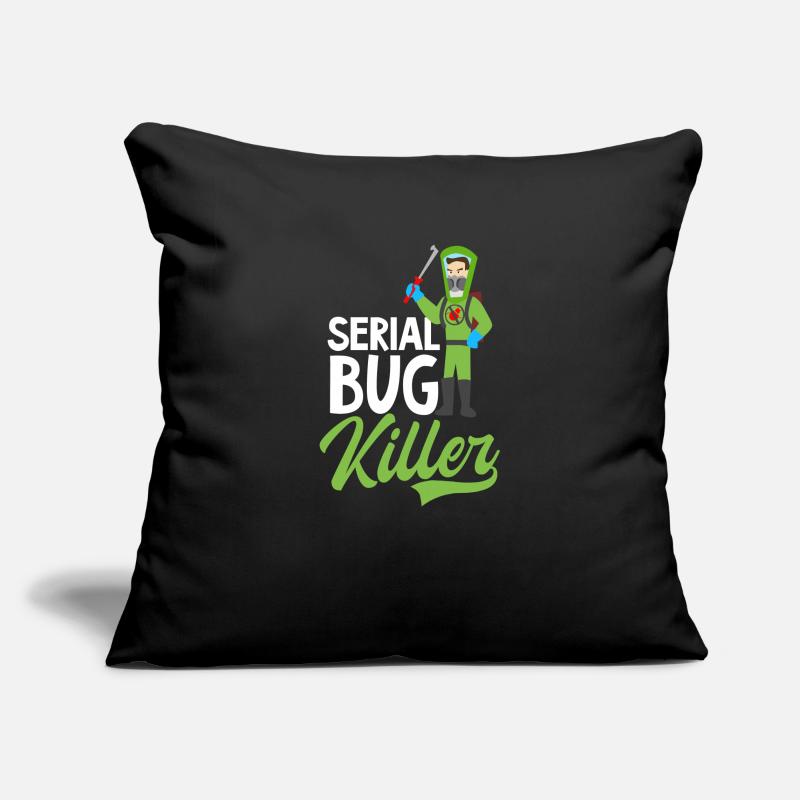 Bug Exterminator Serial Bug Killer Sofa pillowcase 17,3'' x 17,3'' (45 x 45 cm)