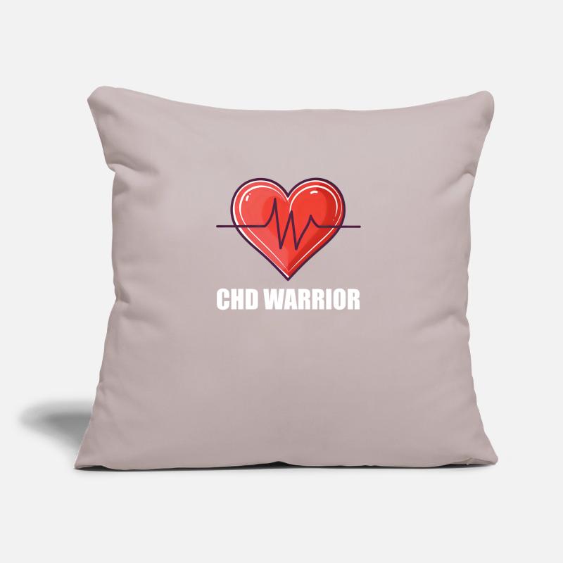 CHD-Bewusstsein CHD-Krieger Sofakissenbezug 45 x 45 cm