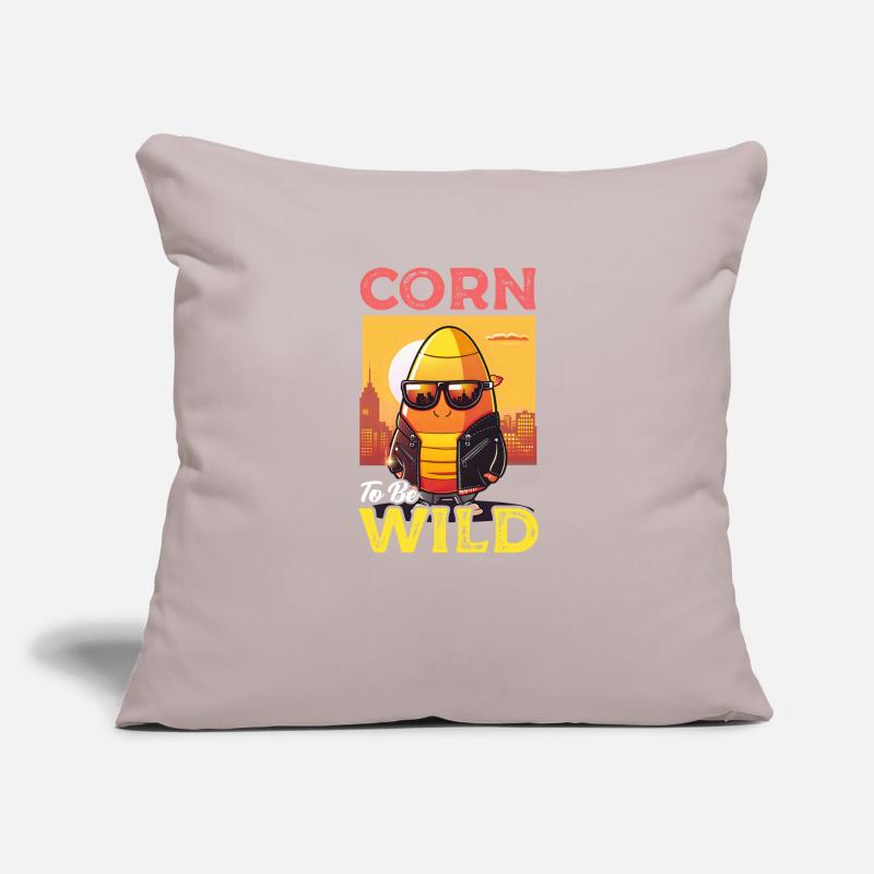 Candy Corn Corn Um Wild zu sein Sofakissenbezug 45 x 45 cm