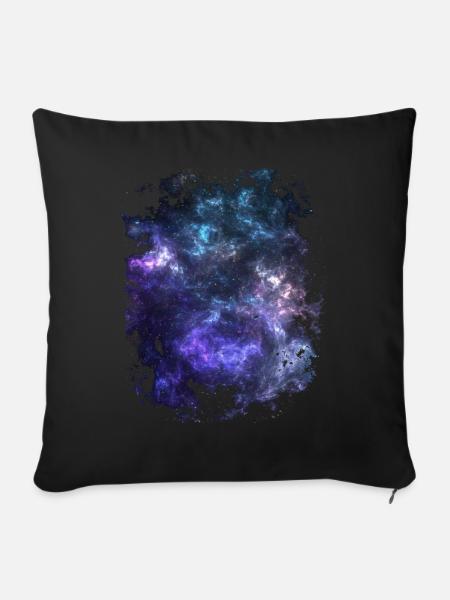 Univers - Sofakissenbezug 45 x 45 cm - Schwarz