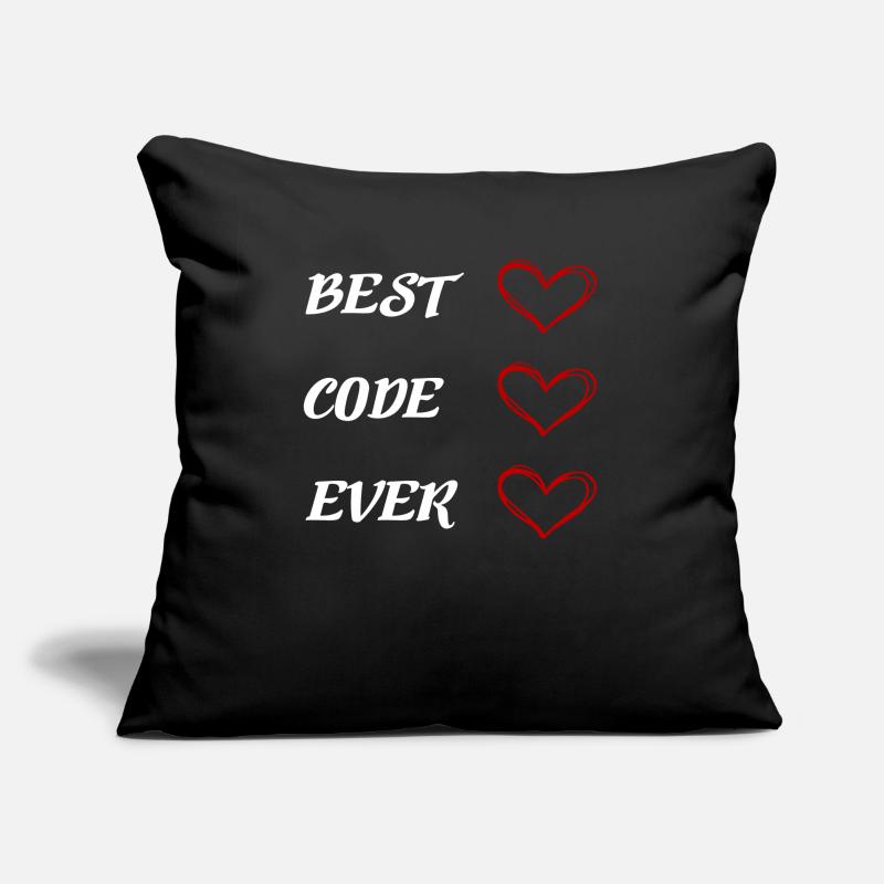 programmeur Housse de coussin décorative 45 x 45 cm