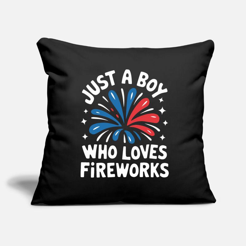 Pyrotechniker Feuerwerk Pyrotechnik Sofakissenbezug 45 x 45 cm