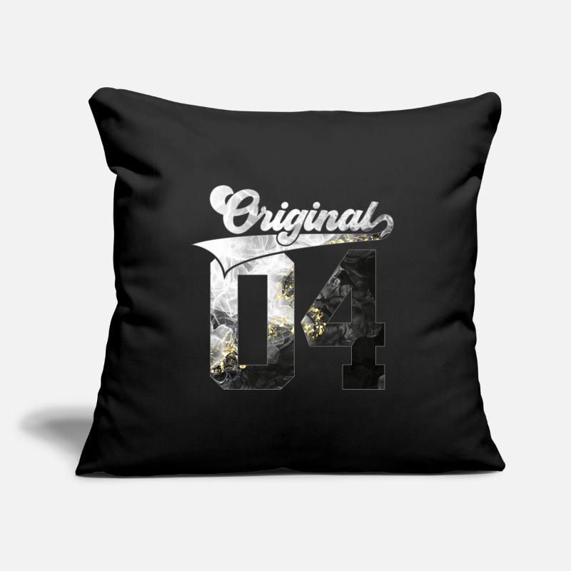 22ND BIRTHDAY 2004 ORIGINAL 04 Sofa pillowcase 17,3'' x 17,3'' (45 x 45 cm)