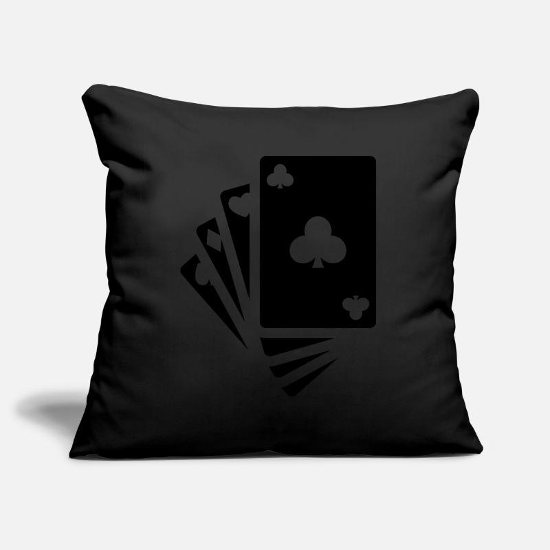 Icône de carte Housse de coussin décorative 45 x 45 cm
