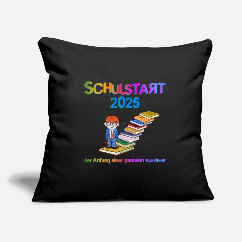 Schulstart 2025 Sofakissenbezug 45 x 45 cm