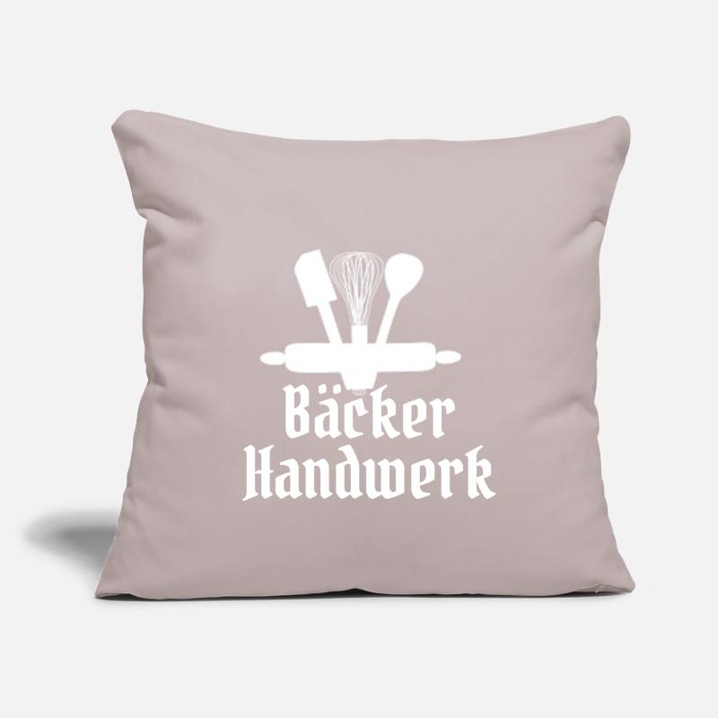 Baker profession craft baker gift bakery Sofa pillowcase 17,3'' x 17,3'' (45 x 45 cm)