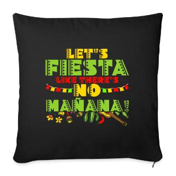 5 De Mayo Viva Mexico Cinco De Mayo Lehrer Geschen - Sofakissenbezug 45 x 45 cm - Schwarz - Vorne